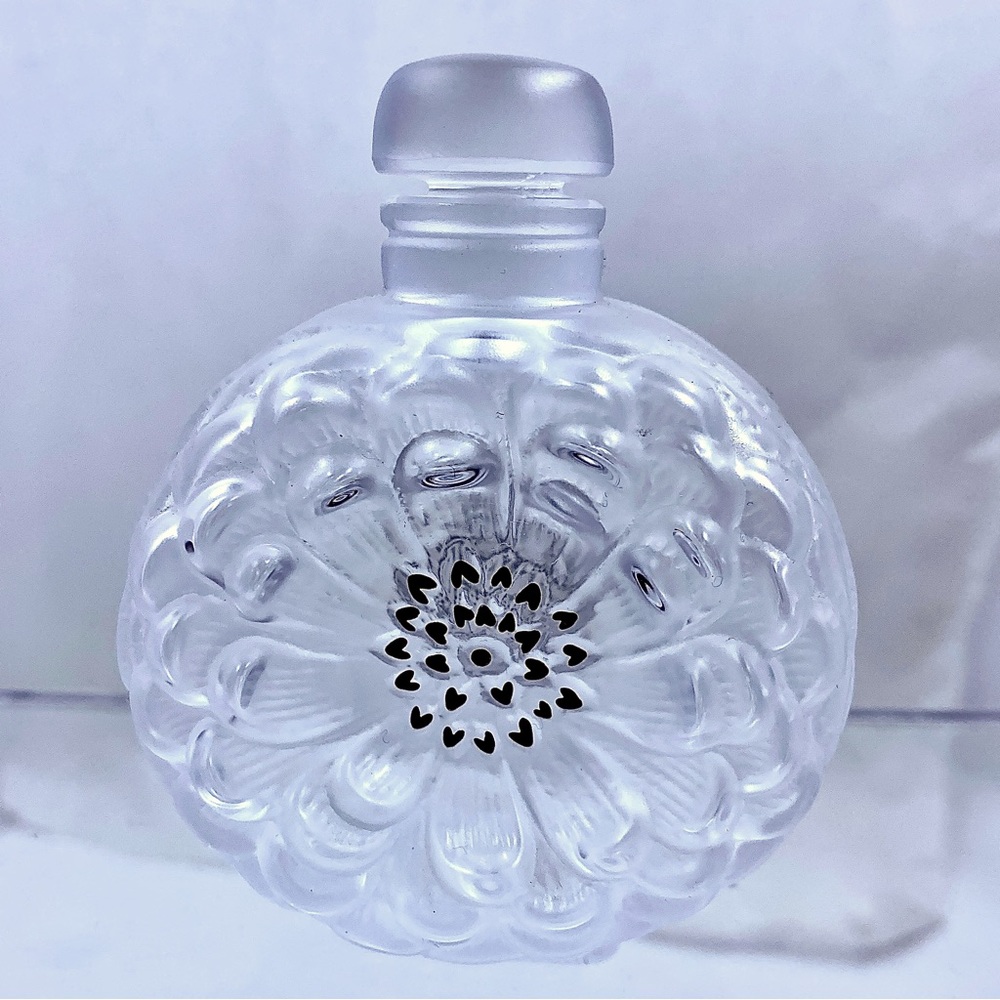 LALIQUE Small Dahlia Perfume Bottle
